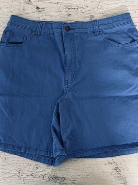 Kim Rogers Blue Shorts Size 12 Avg